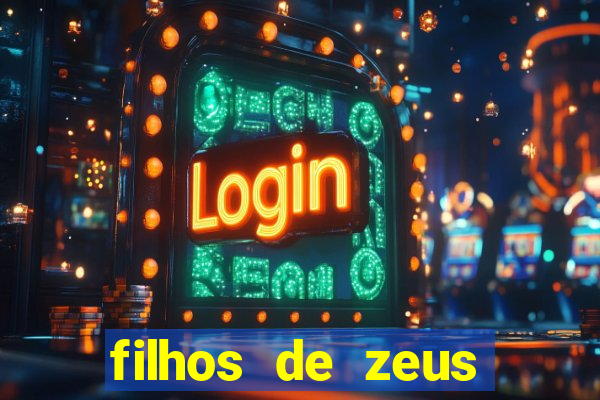 filhos de zeus mitologia grega